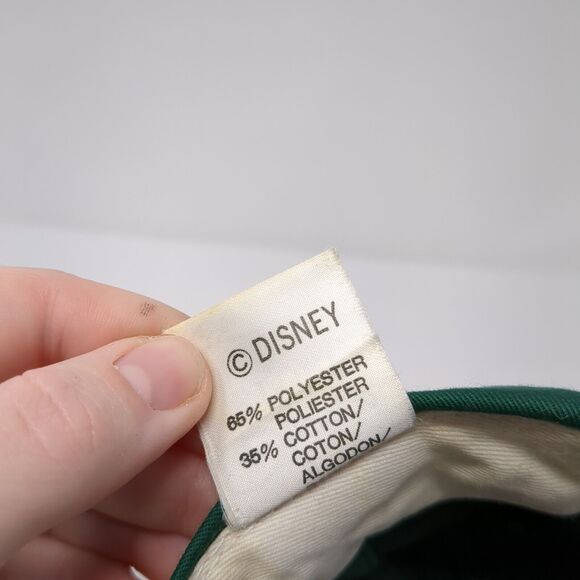 Tigger Snapback Hat Green One Size Adjustable Colorblock 6 Panel Disney - Picture 9 of 9